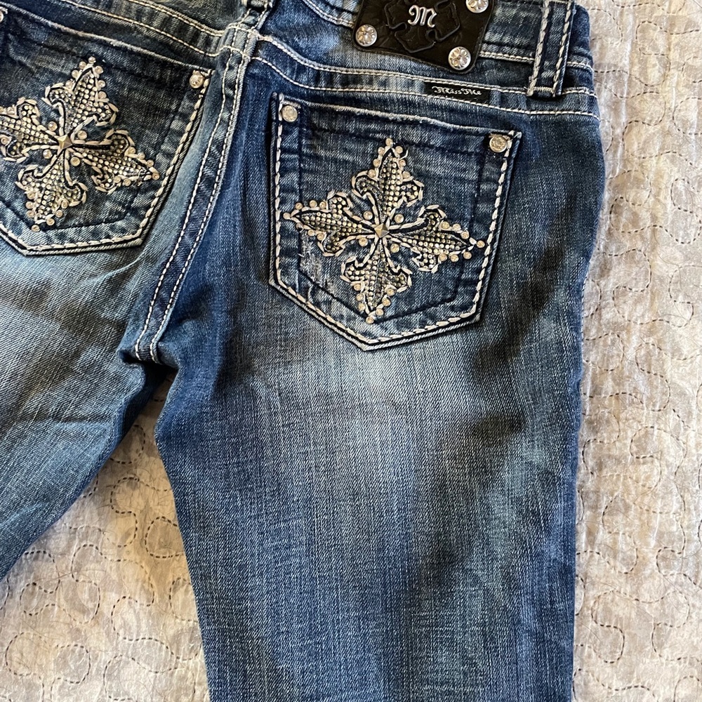 Miss Me Skinny Jeans 28x33 JP534252L